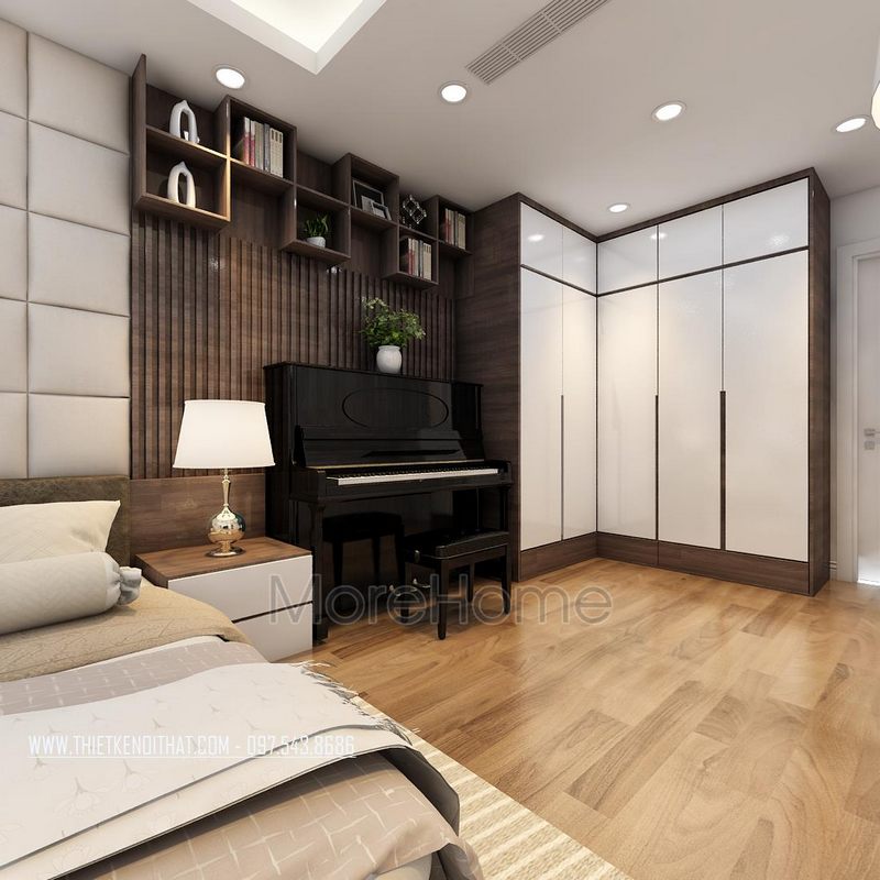 Thiết kế nội thất chung cư Ngoại Giao Đoàn, Bắc Từ Liêm, Hà Nội